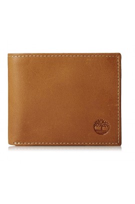 [經典製靴皮] Timberland Men's leather Wallet - Classic Tan Leather